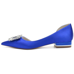 Flat Heel 2.5cm Silk-Like Shoes CK0268 - COCOMELODY