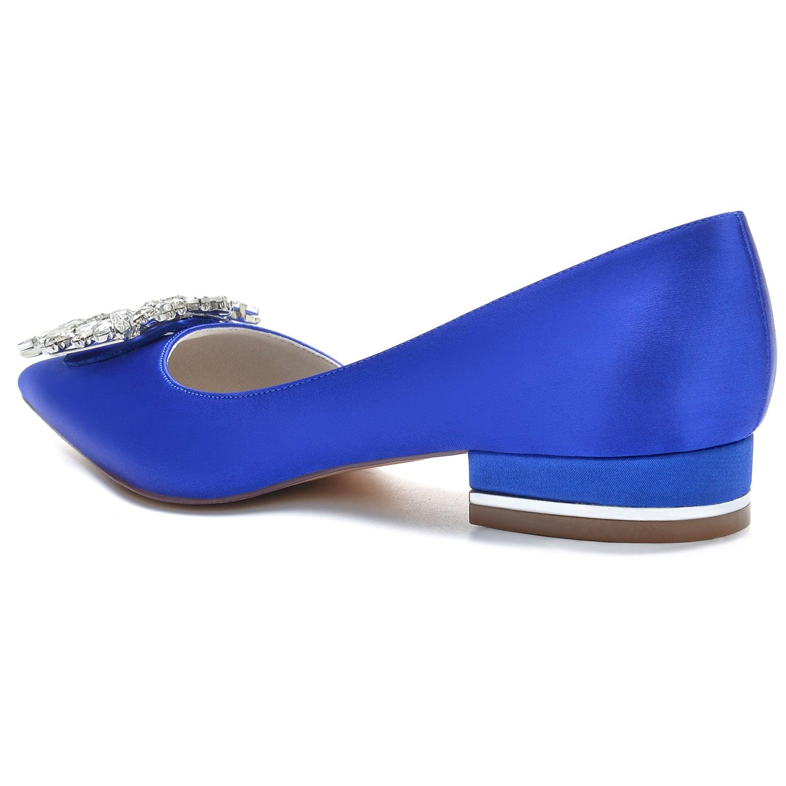 Flat Heel 2.5cm Silk-Like Shoes CK0268 - COCOMELODY
