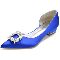 Flat Heel 2.5cm Silk-Like Shoes CK0268 - COCOMELODY