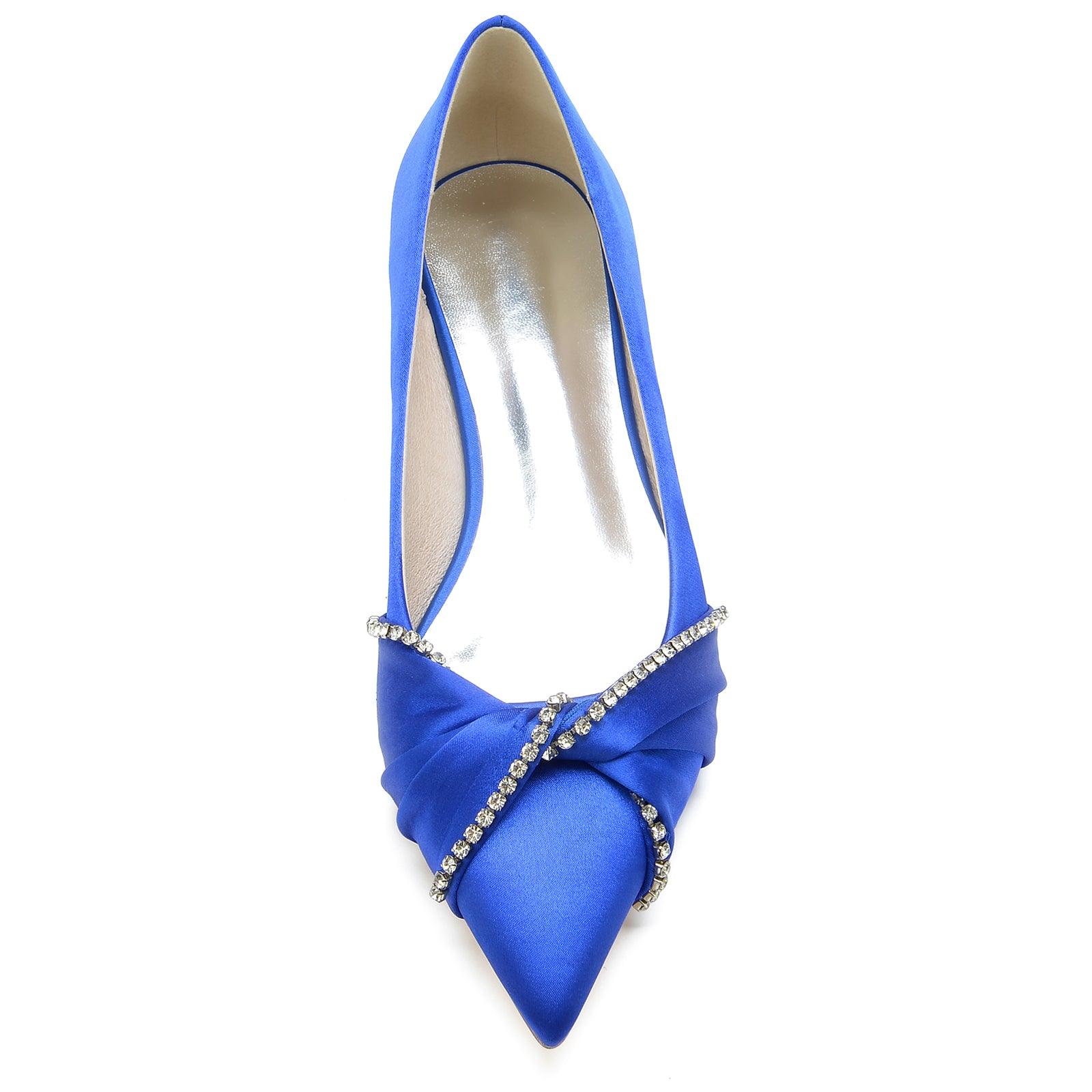 Flat Heel 2.5cm Silk-Like Shoes CK0272 - COCOMELODY