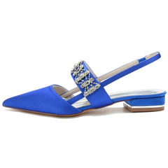Flat Heel 2.5cm Silk-Like Shoes CK0273 - COCOMELODY