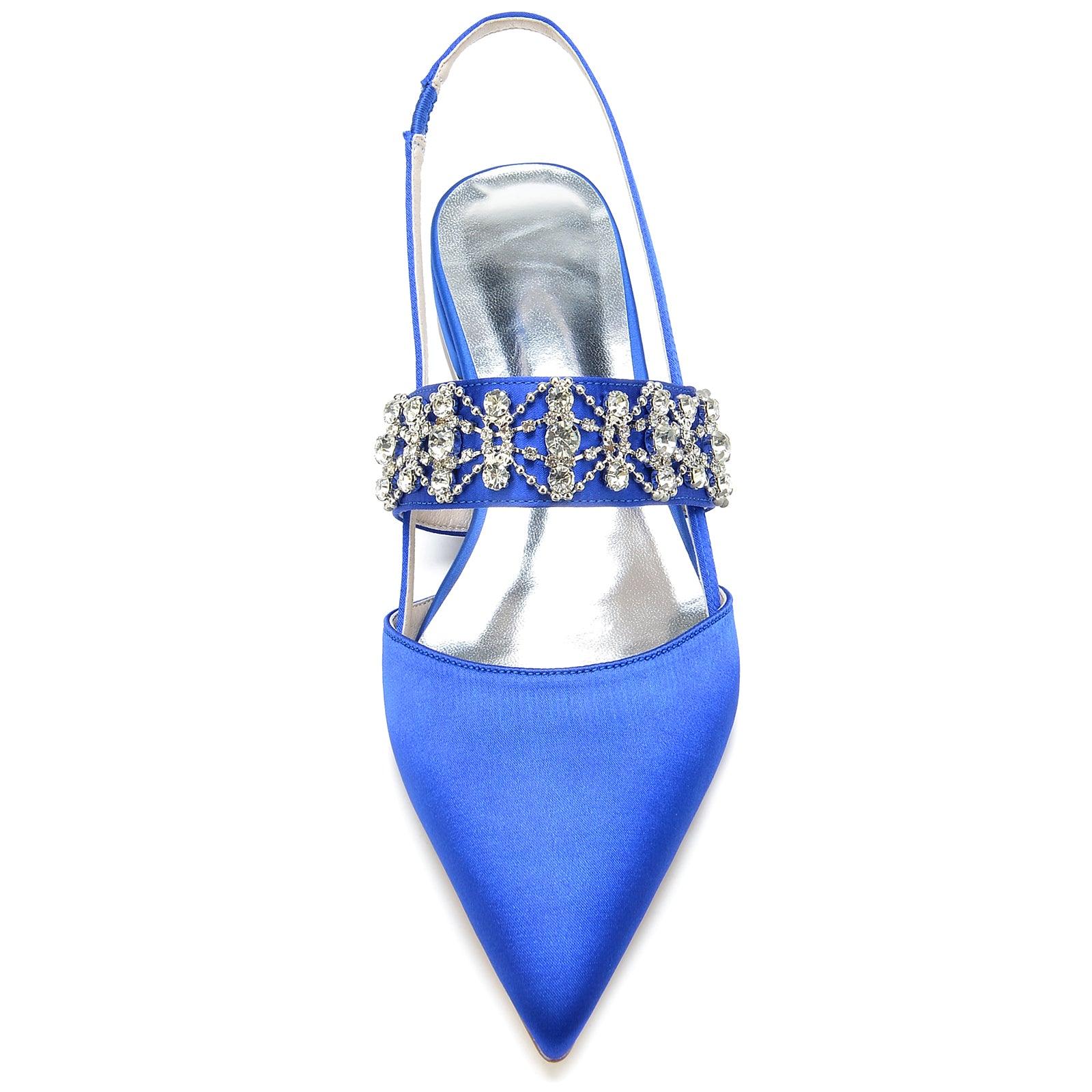 Flat Heel 2.5cm Silk-Like Shoes CK0273 - COCOMELODY