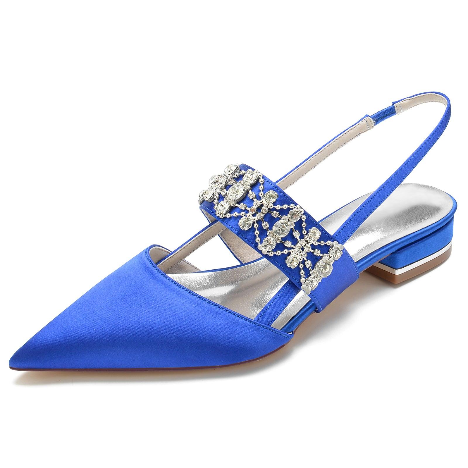 Flat Heel 2.5cm Silk-Like Shoes CK0273 - COCOMELODY