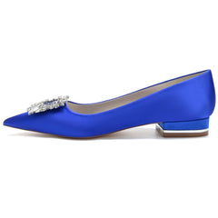 Flat Heel 2.5cm Silk-Like Shoes CK0275 - COCOMELODY