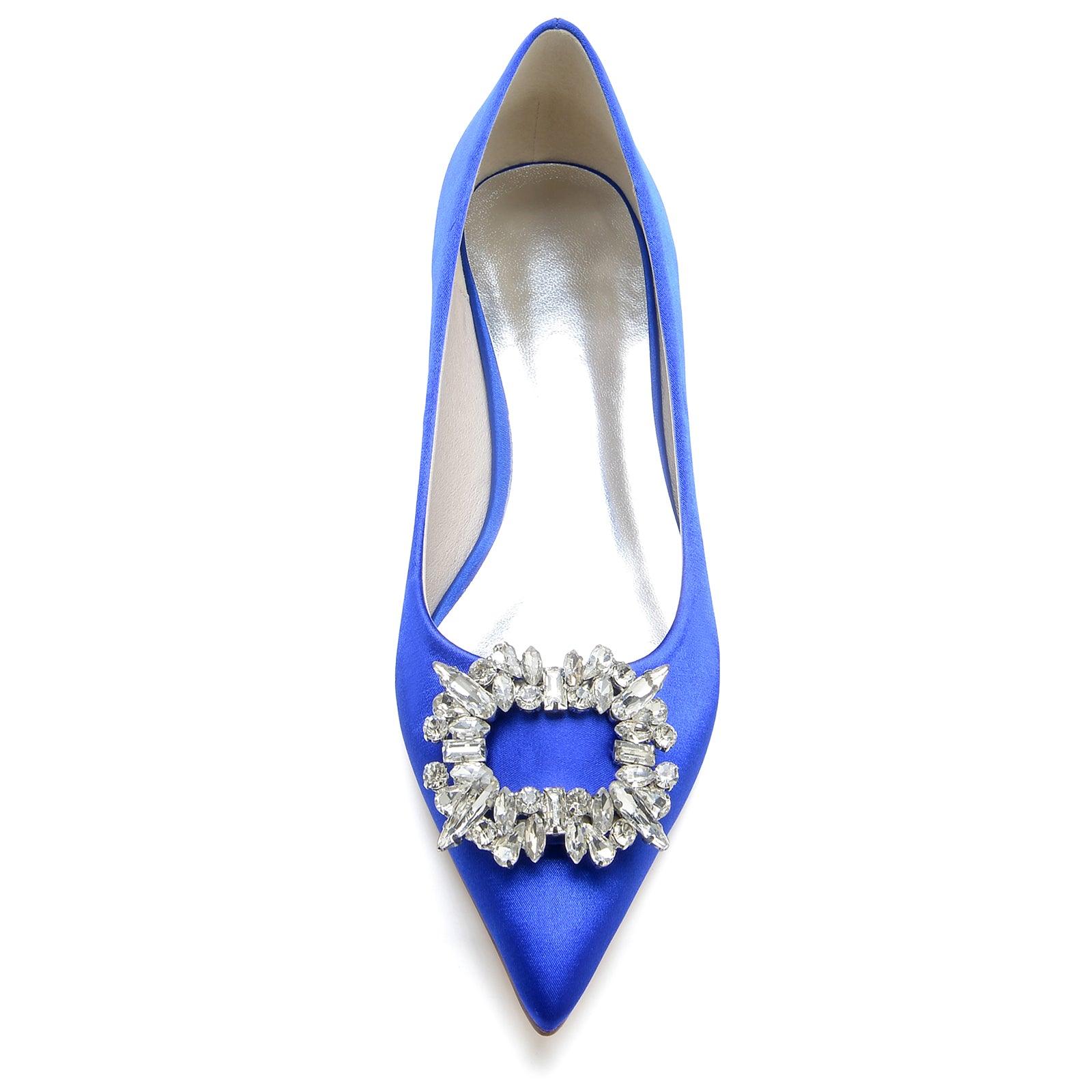 Flat Heel 2.5cm Silk-Like Shoes CK0275 - COCOMELODY