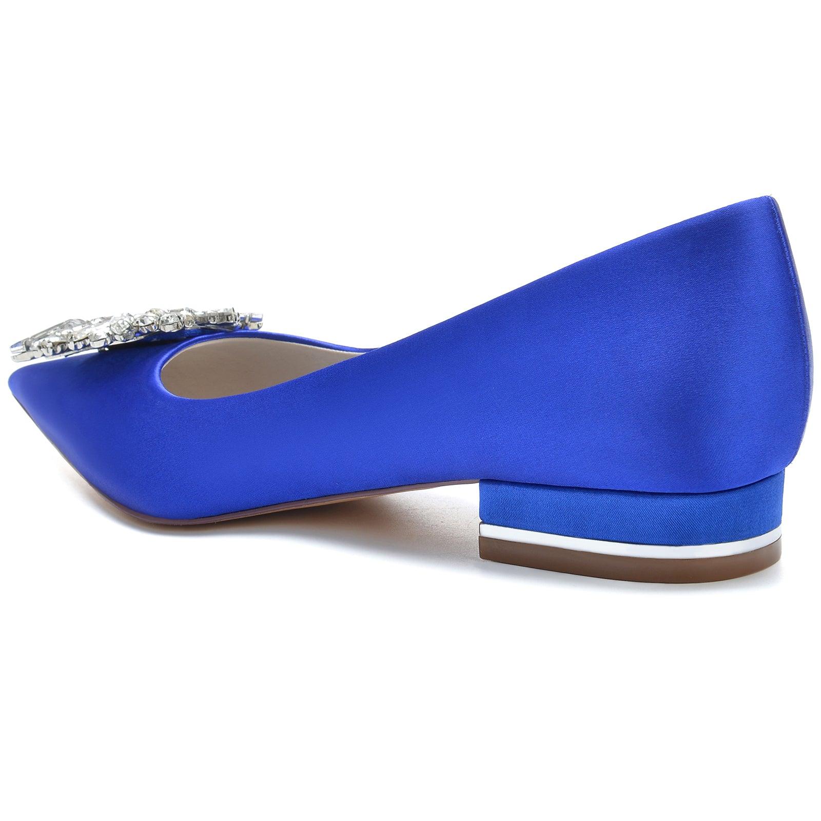 Flat Heel 2.5cm Silk-Like Shoes CK0275 - COCOMELODY