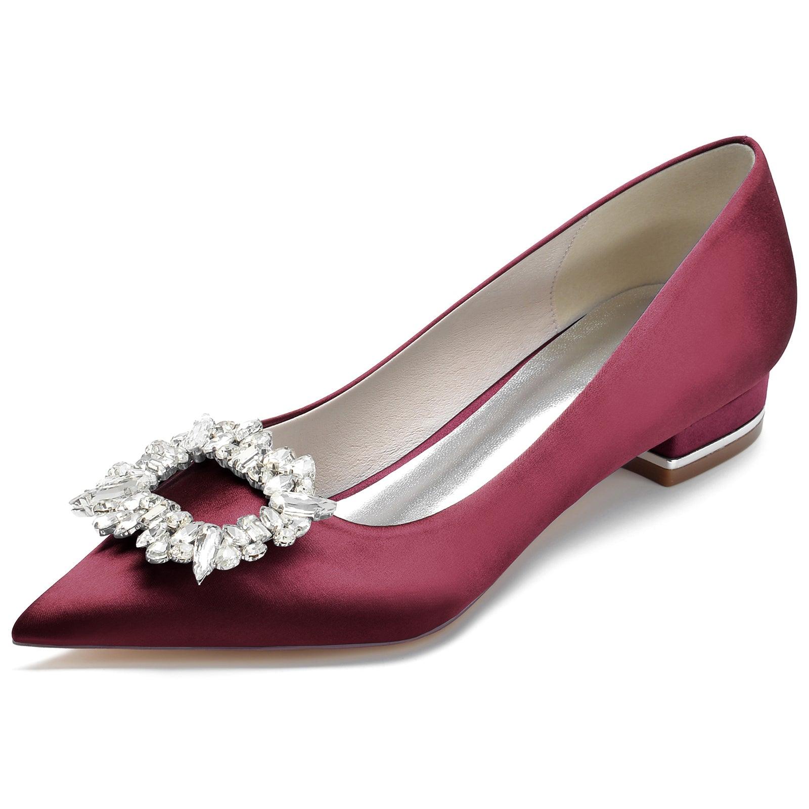 Flat Heel 2.5cm Silk-Like Shoes CK0275 - COCOMELODY