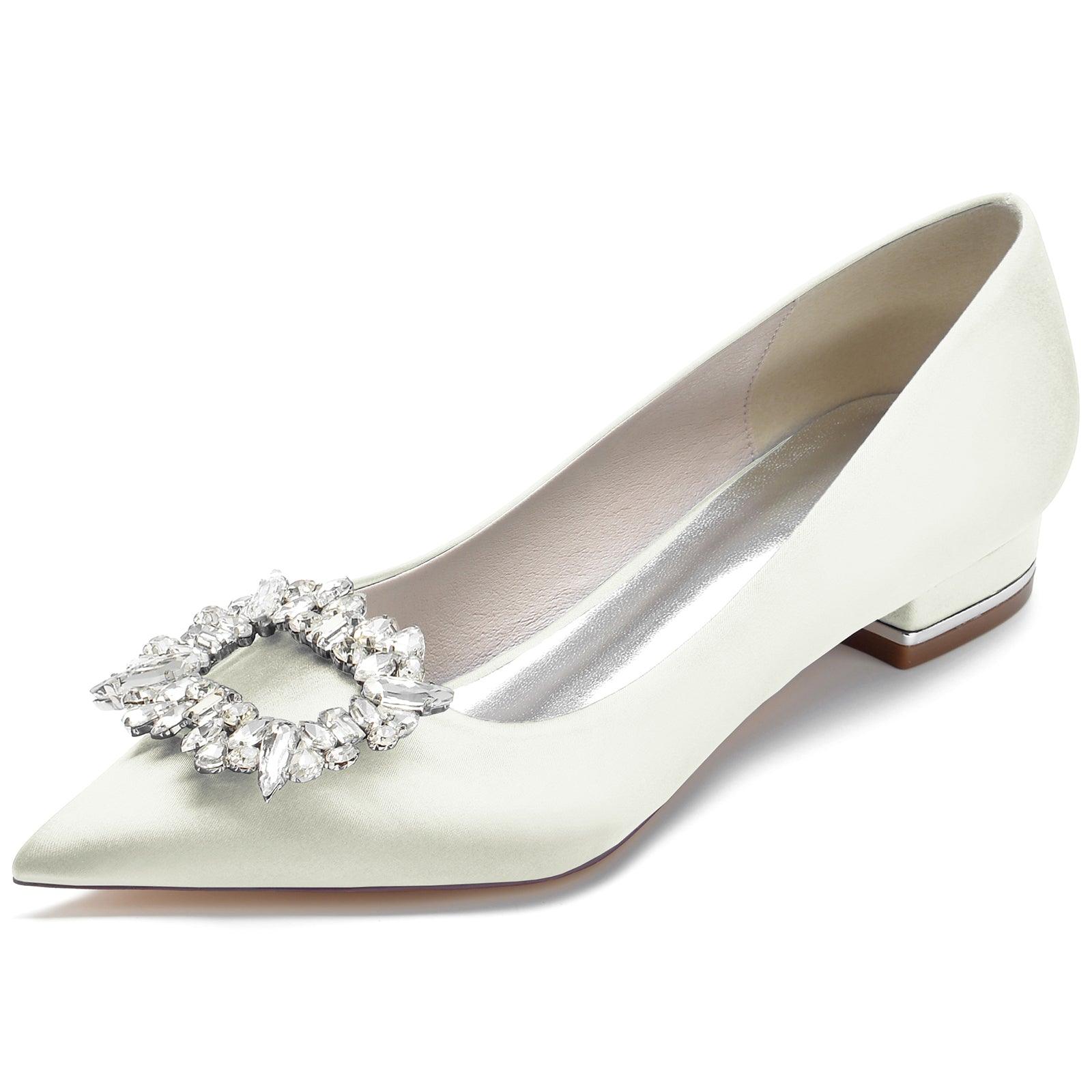 Flat Heel 2.5cm Silk-Like Shoes CK0275 - COCOMELODY