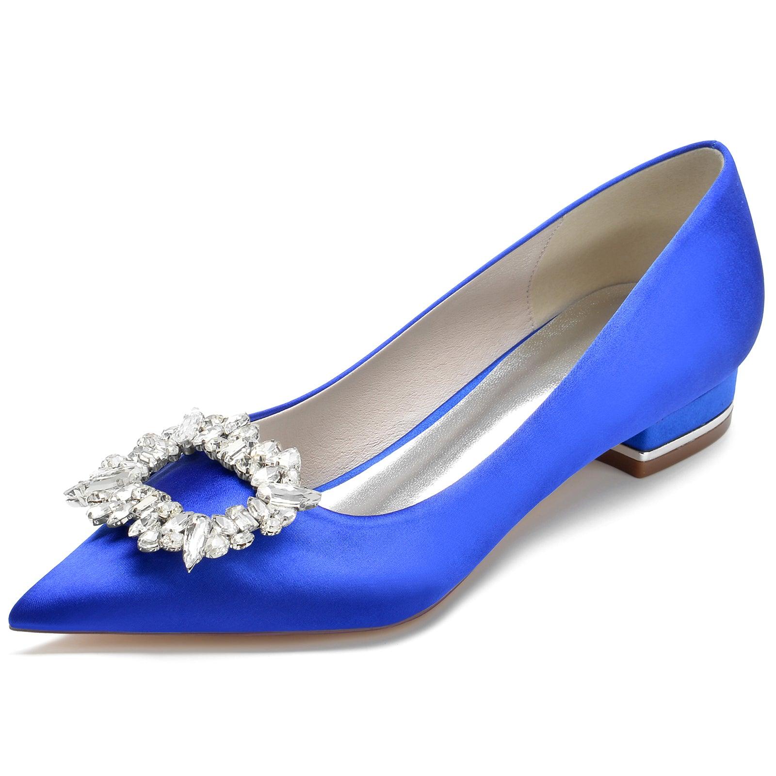 Flat Heel 2.5cm Silk-Like Shoes CK0275 - COCOMELODY
