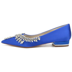 Flat Heel 2.5cm Silk-Like Shoes CK0276 - COCOMELODY
