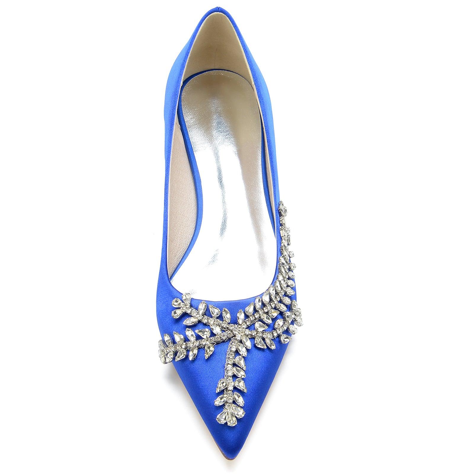 Flat Heel 2.5cm Silk-Like Shoes CK0276 - COCOMELODY