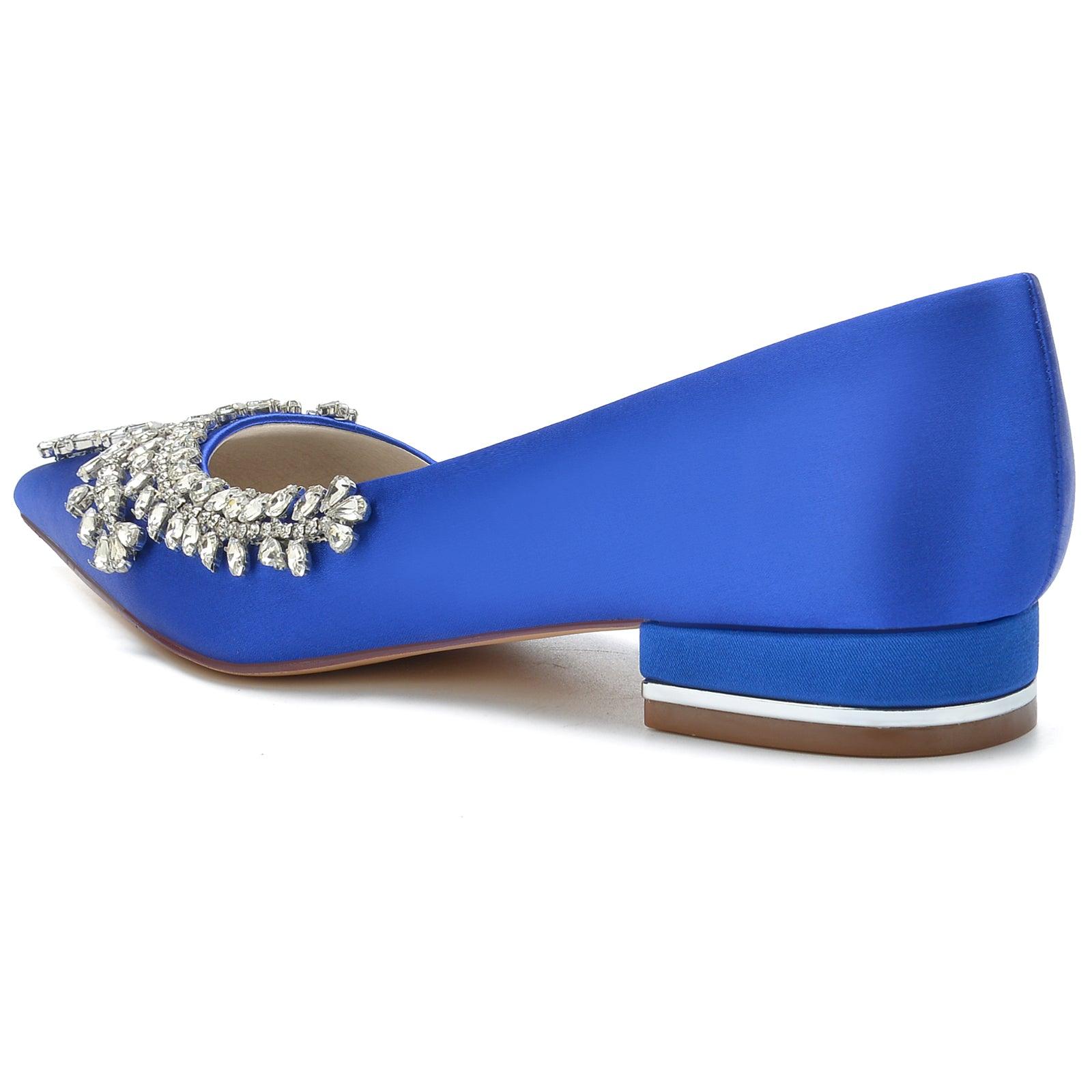Flat Heel 2.5cm Silk-Like Shoes CK0276 - COCOMELODY