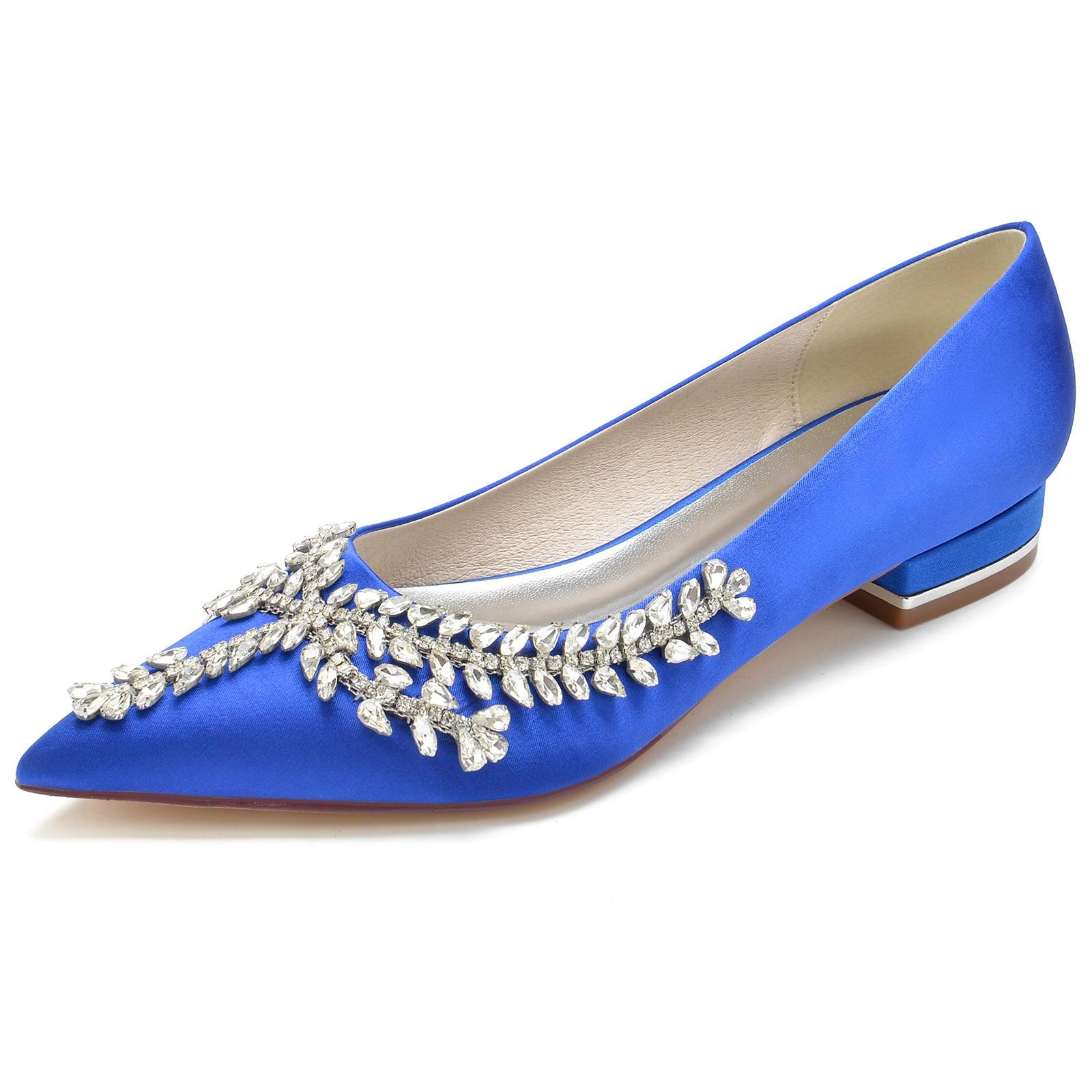 Flat Heel 2.5cm Silk-Like Shoes CK0276 - COCOMELODY