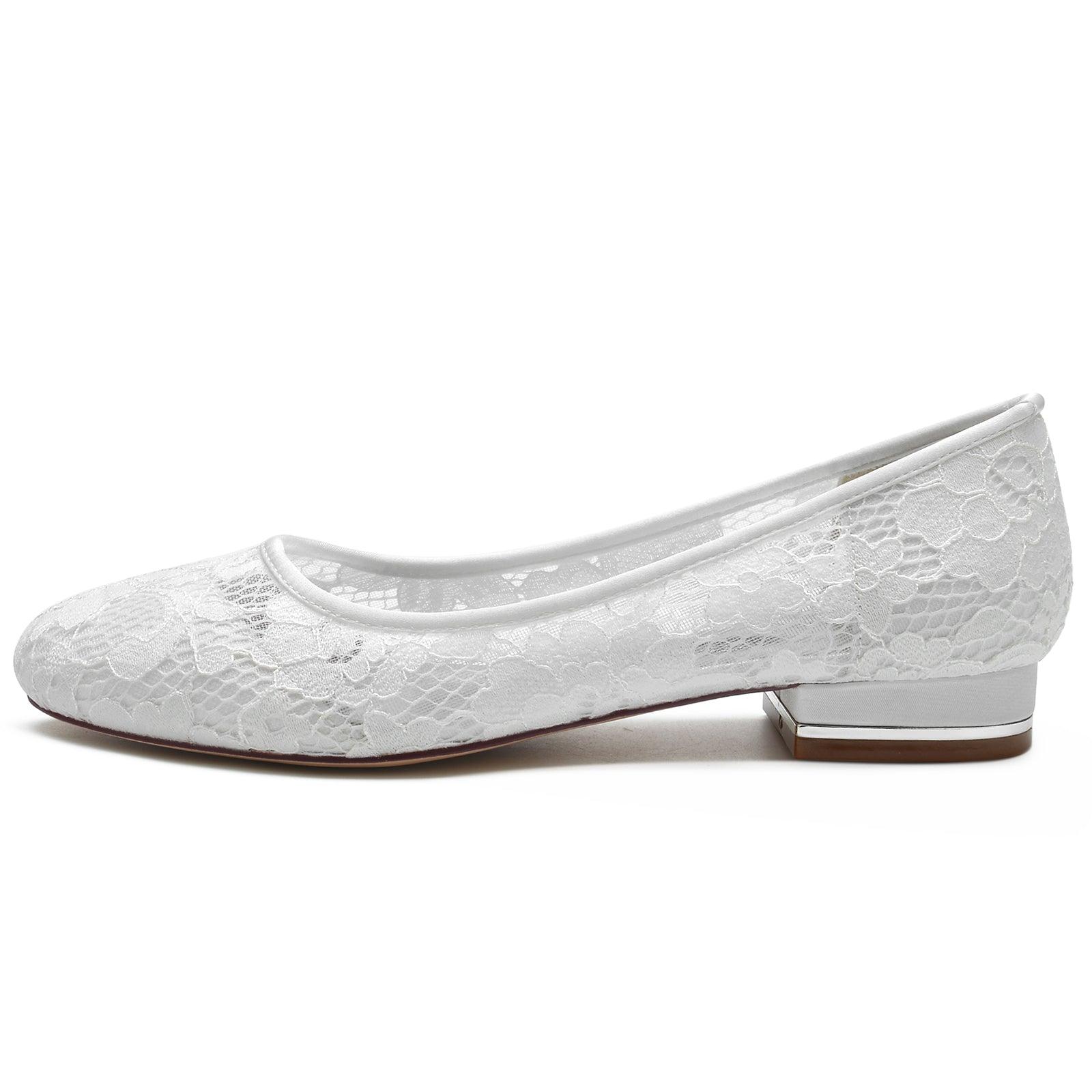 Flat Heel 2.5cm Lace Shoes CK0281 - COCOMELODY