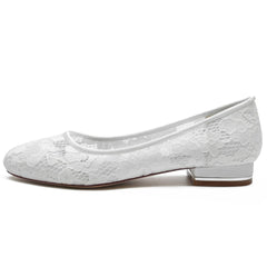 Flat Heel 2.5cm Lace Shoes CK0281 - COCOMELODY