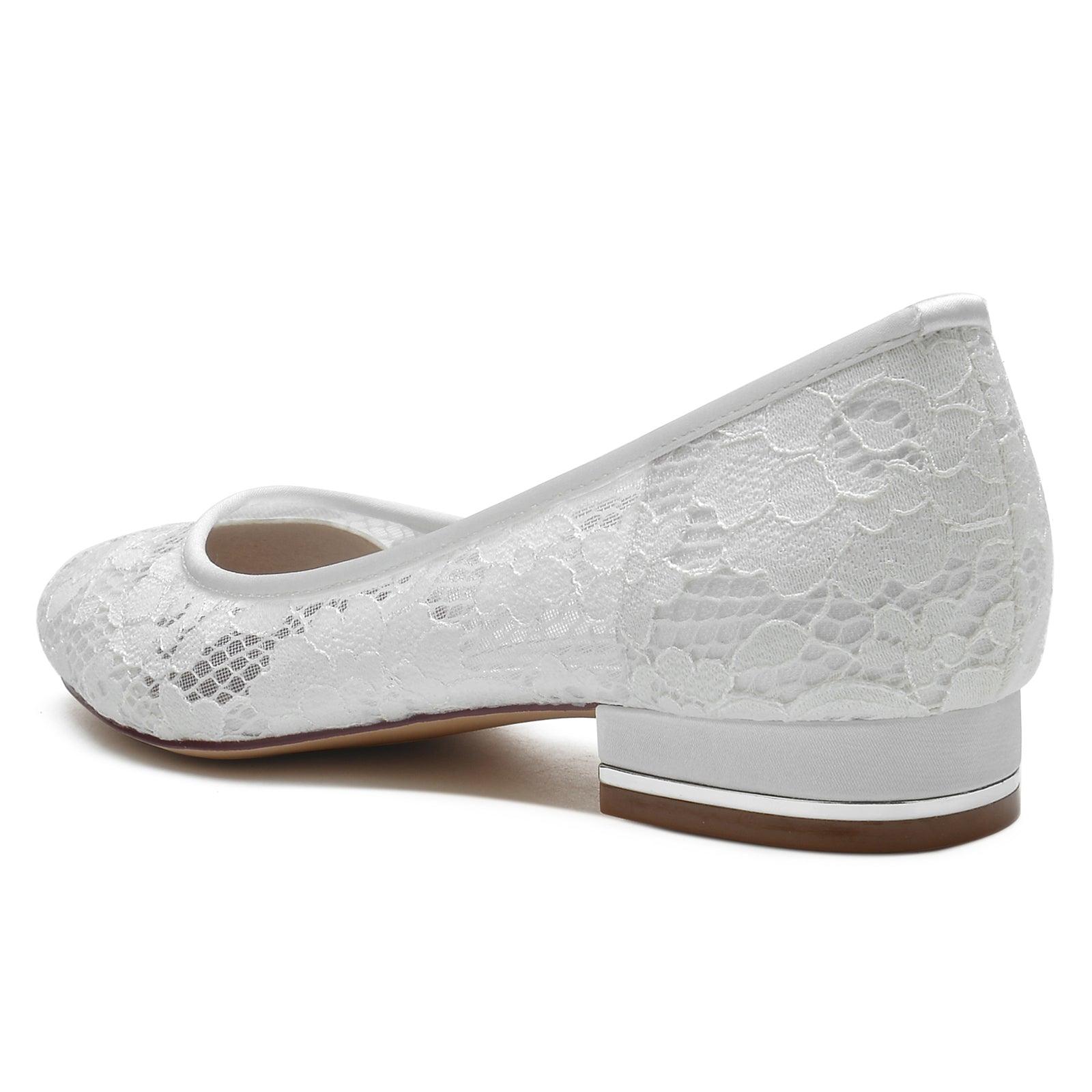 Flat Heel 2.5cm Lace Shoes CK0281 - COCOMELODY