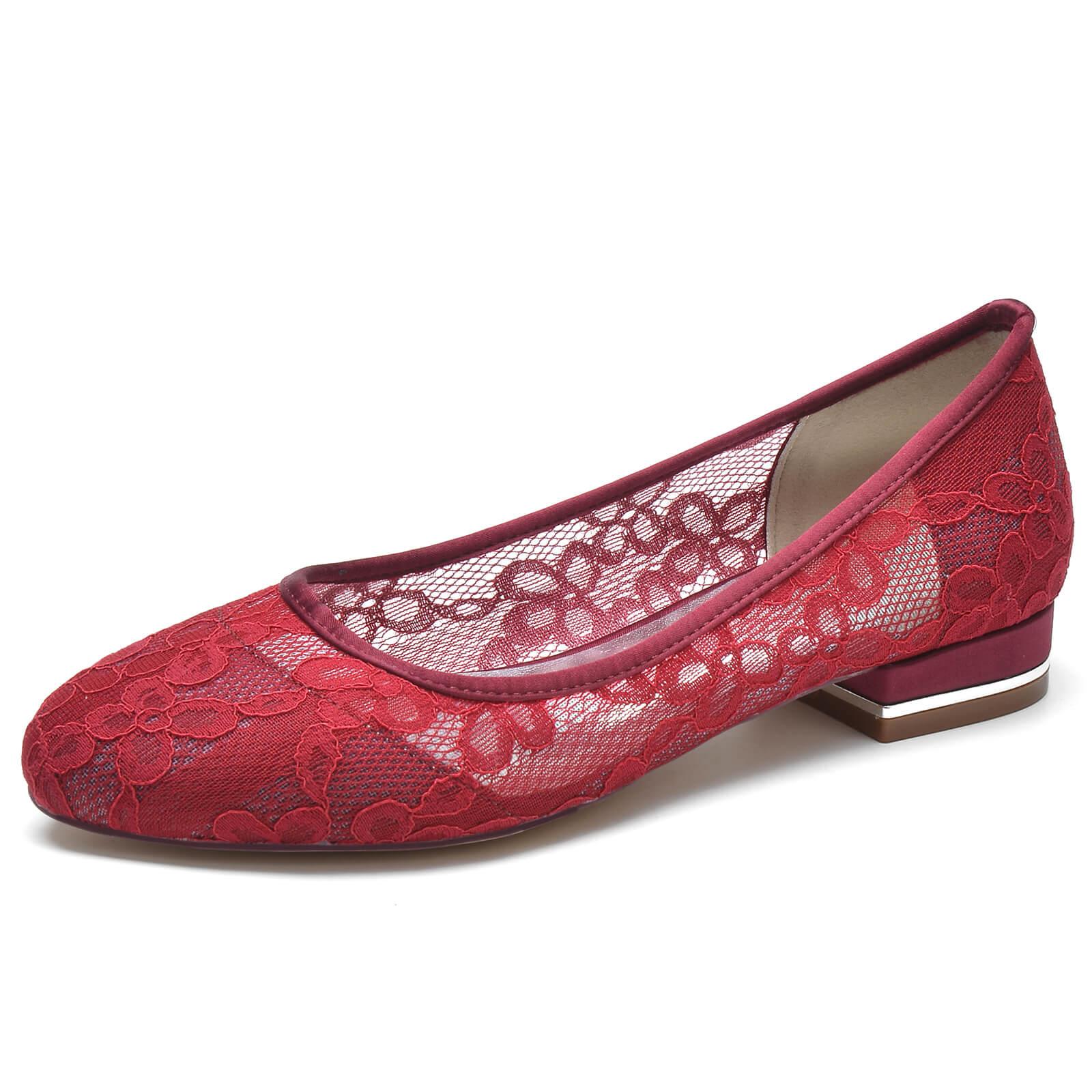 Flat Heel 2.5cm Lace Shoes CK0281 - COCOMELODY