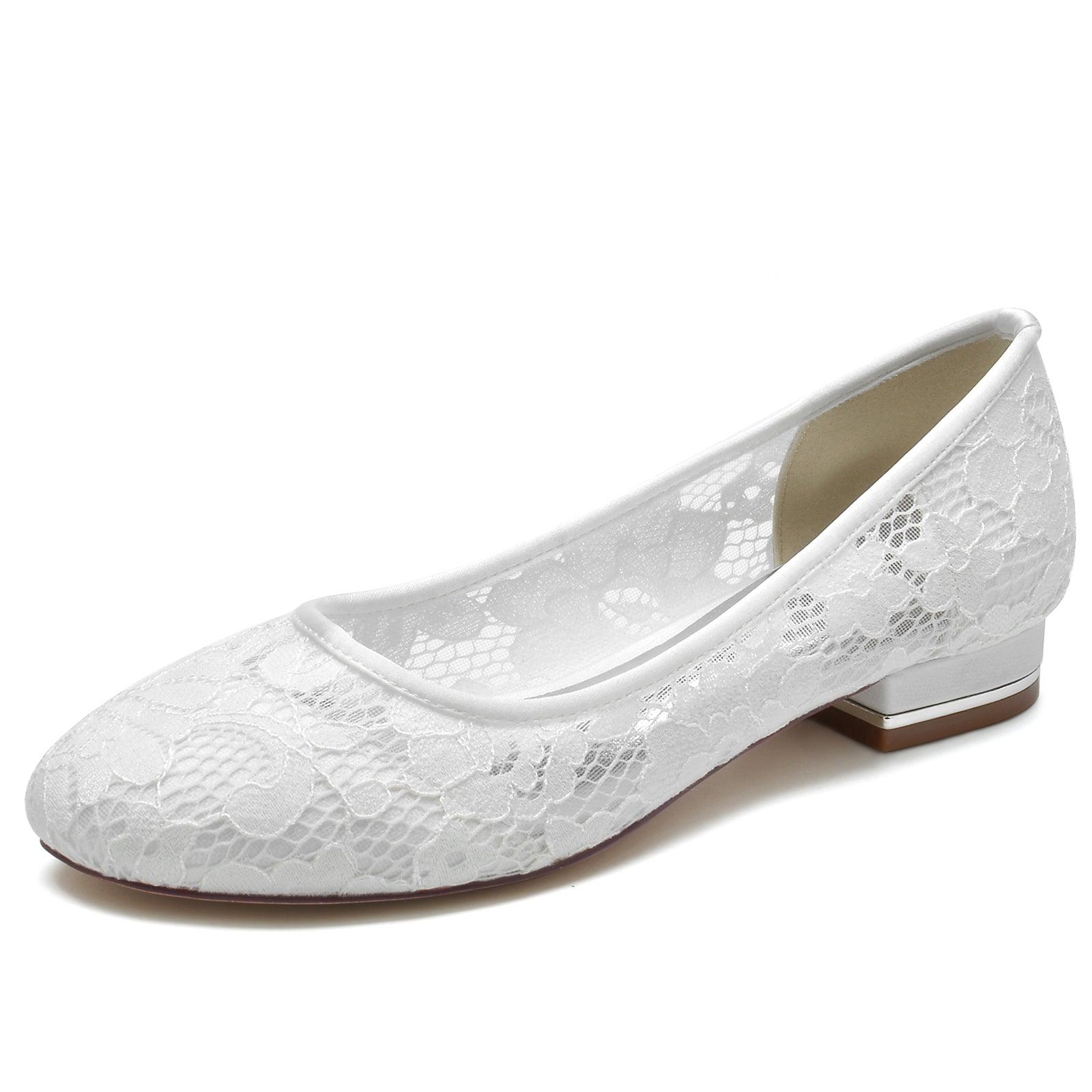 Flat Heel 2.5cm Lace Shoes CK0281 - COCOMELODY