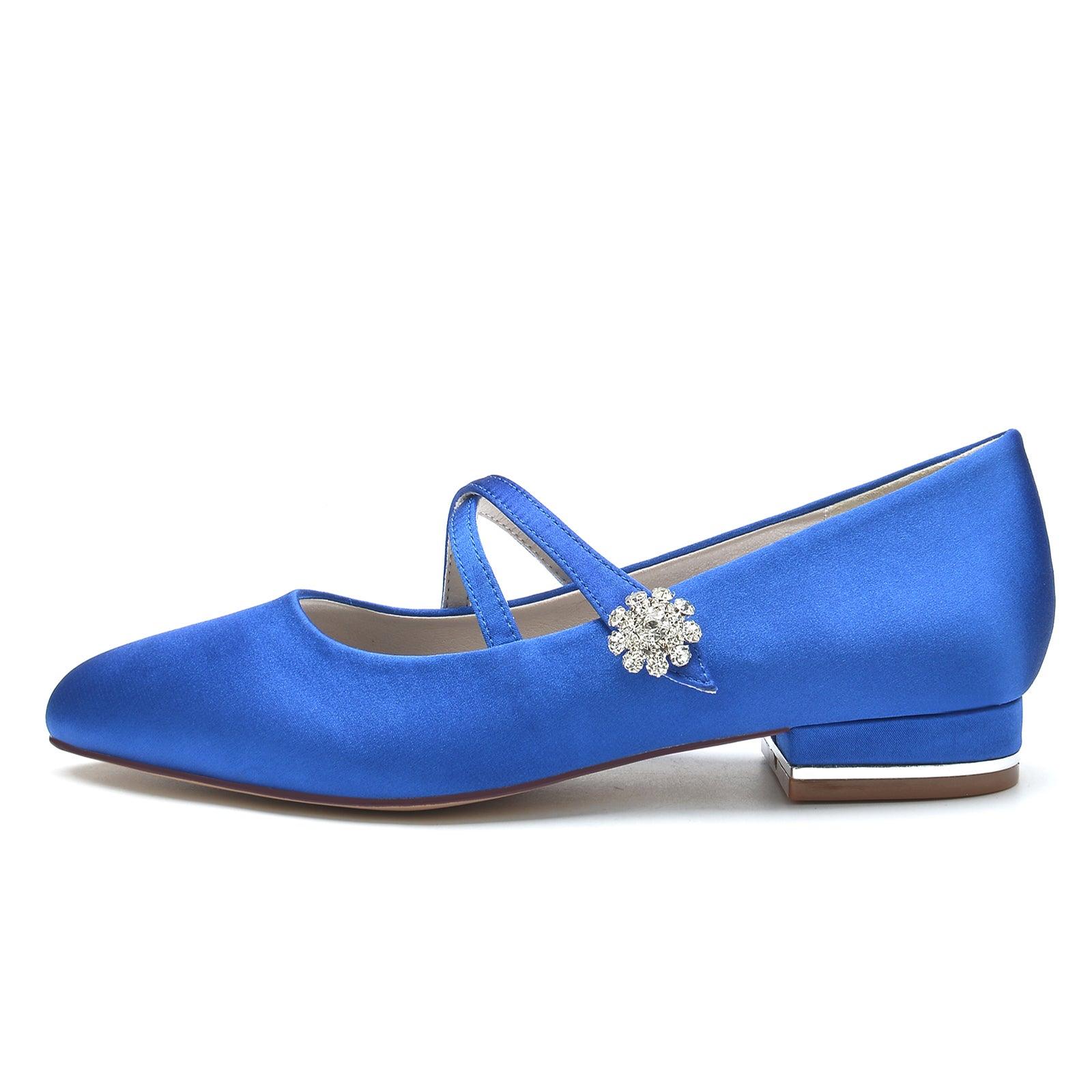 Flat Heel 2.5cm Silk-Like Shoes CK0284 - COCOMELODY