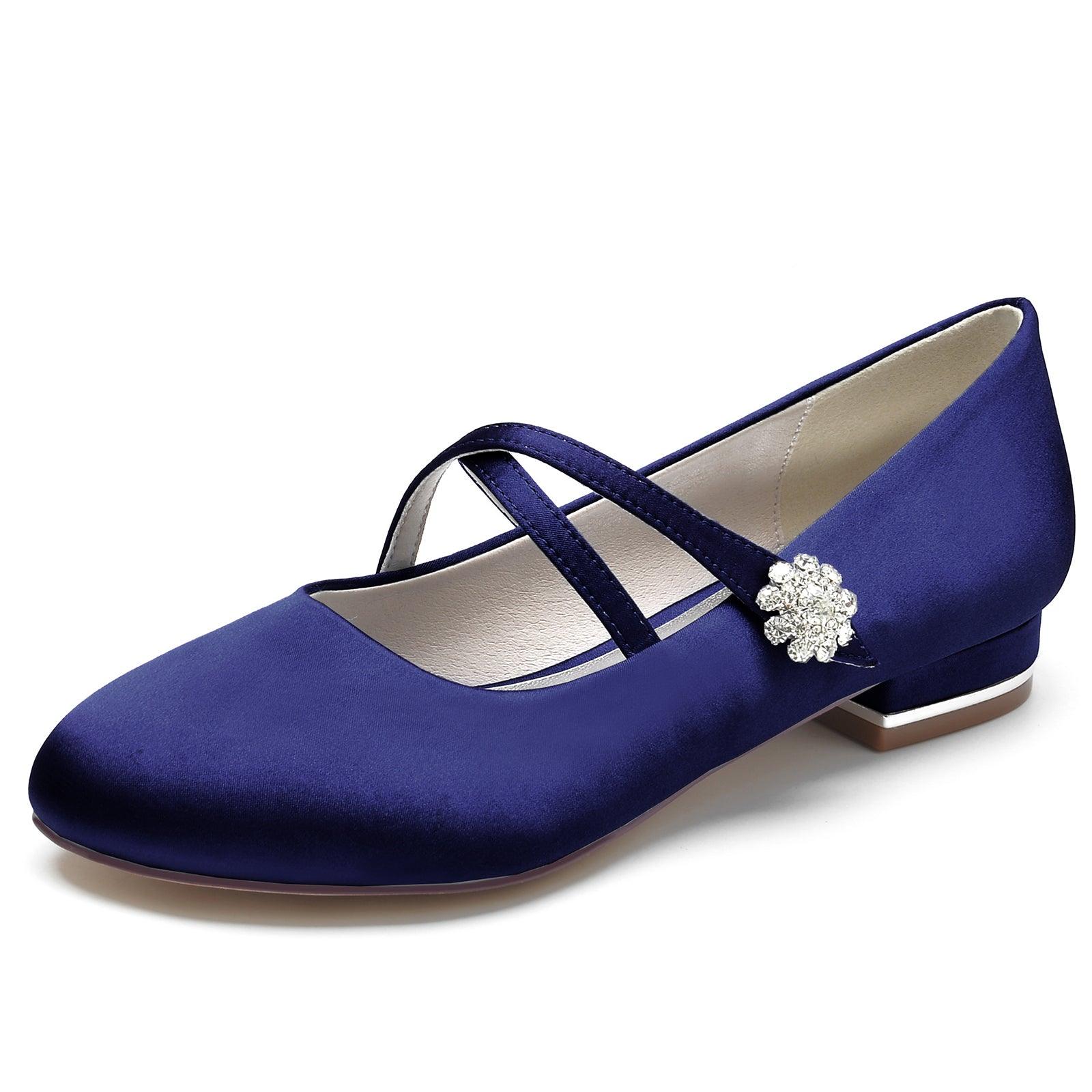 Flat Heel 2.5cm Silk-Like Shoes CK0284 - COCOMELODY