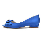 Flat Heel 2.5cm Silk-Like Shoes CK0285 - COCOMELODY