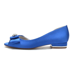 Flat Heel 2.5cm Silk-Like Shoes CK0285 - COCOMELODY