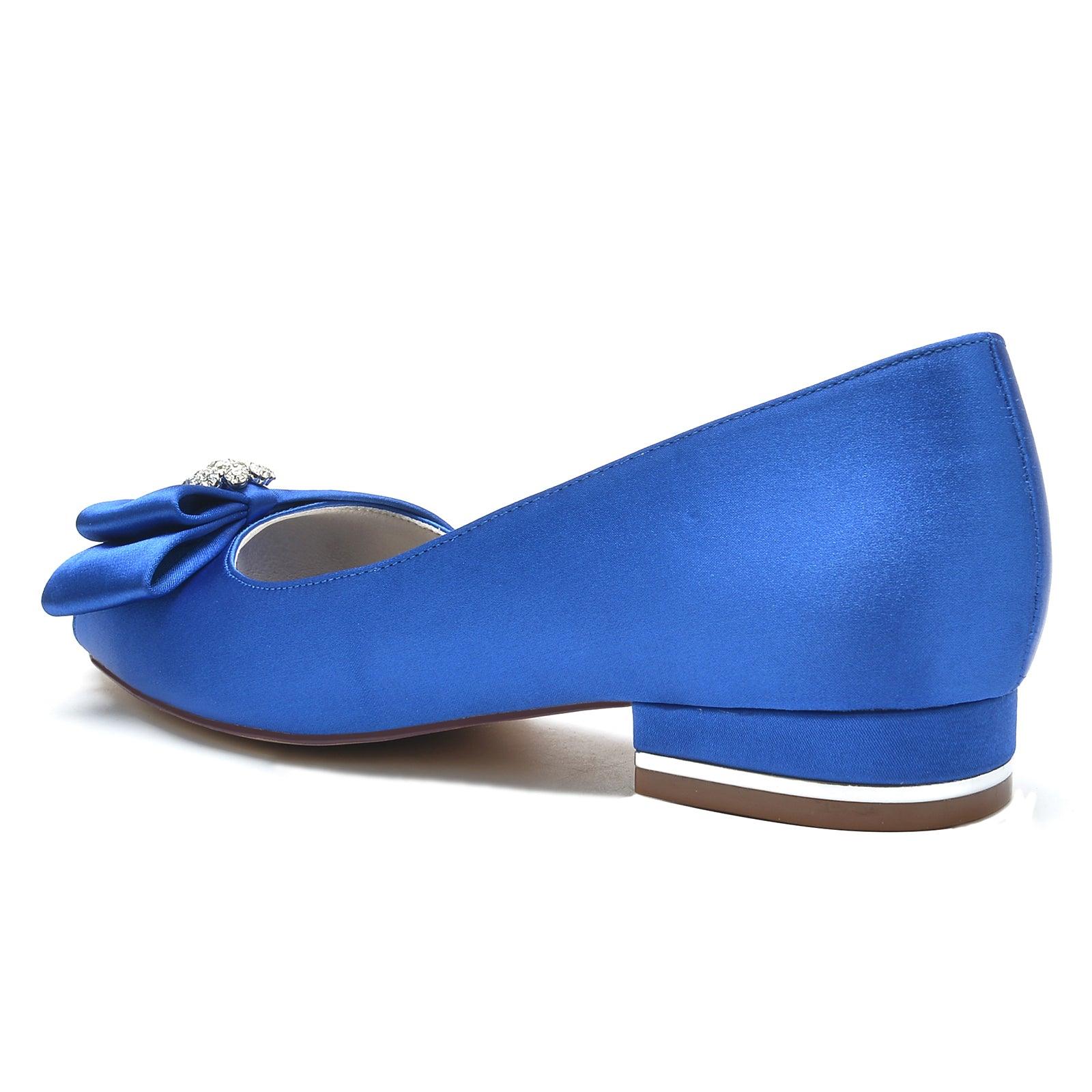 Flat Heel 2.5cm Silk-Like Shoes CK0285 - COCOMELODY