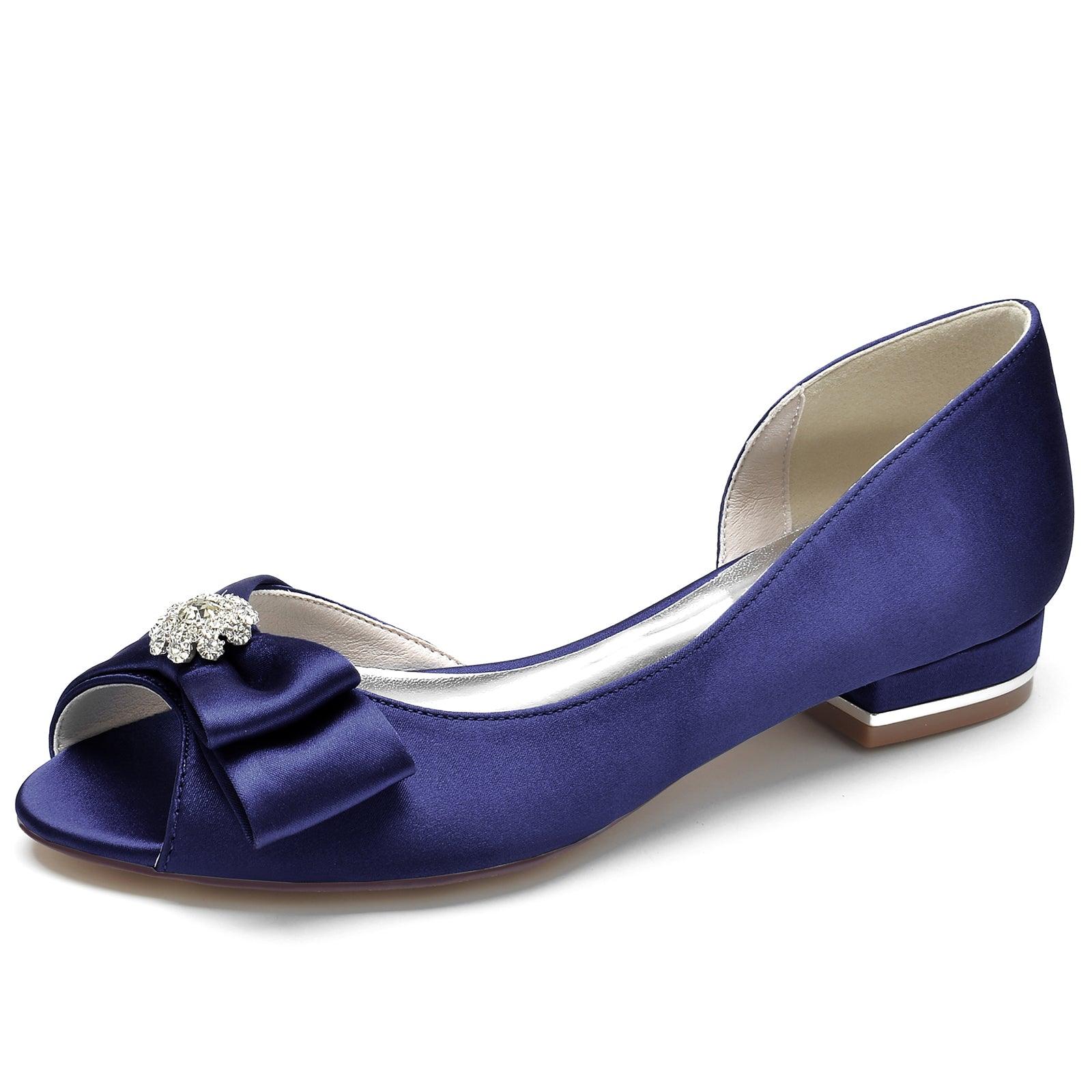 Flat Heel 2.5cm Silk-Like Shoes CK0285 - COCOMELODY