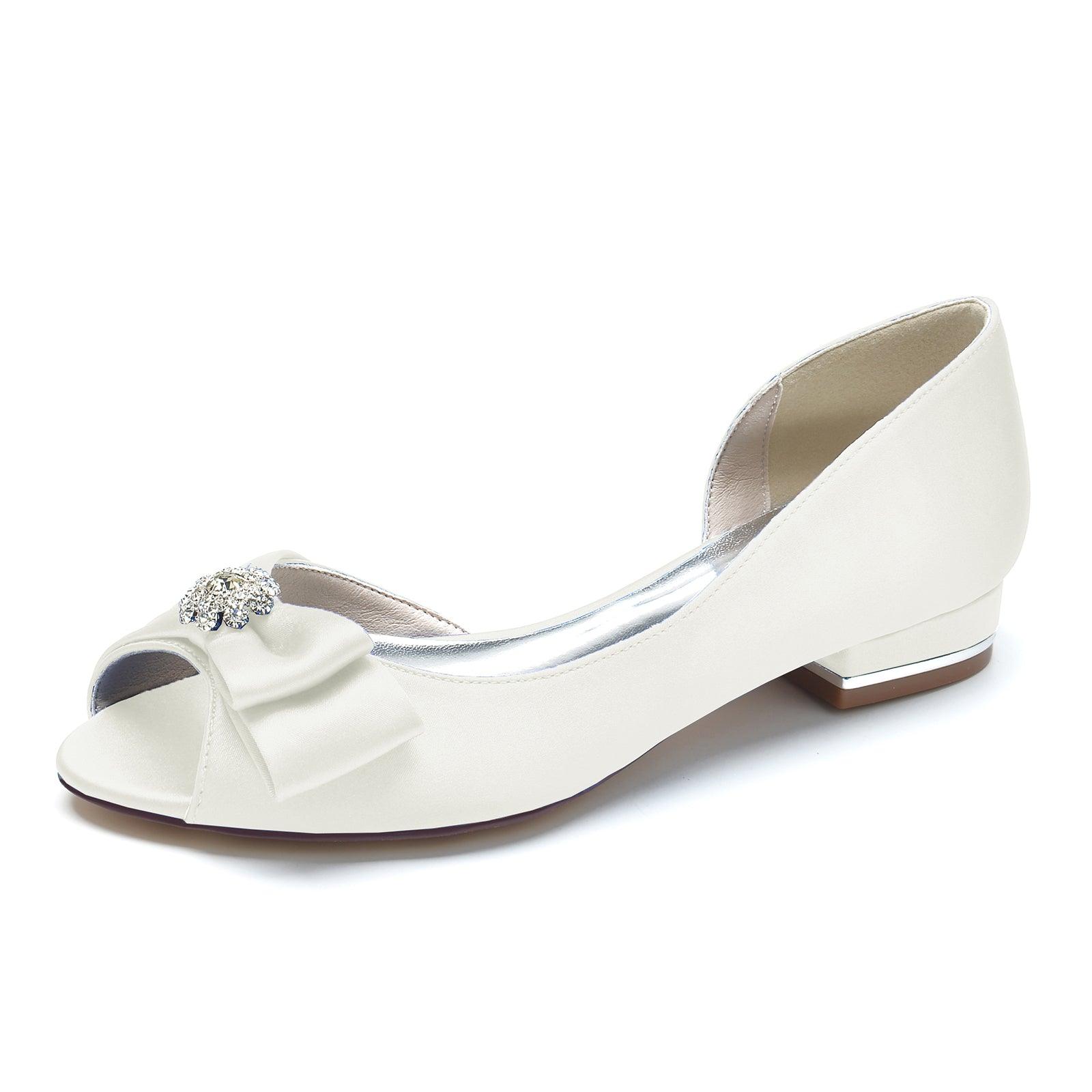 Flat Heel 2.5cm Silk-Like Shoes CK0285 - COCOMELODY