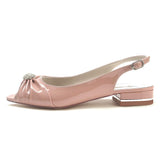 Flat Heel 2.5cm Patent Leather Shoes CK0286 - COCOMELODY