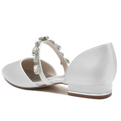 Flat Heel 2.5cm Silk-Like Shoes CK0289 - COCOMELODY