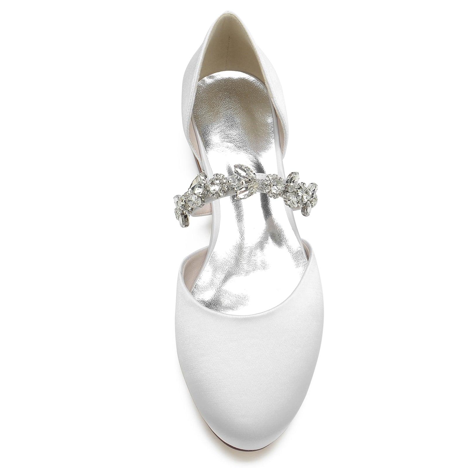 Flat Heel 2.5cm Silk-Like Shoes CK0289 - COCOMELODY