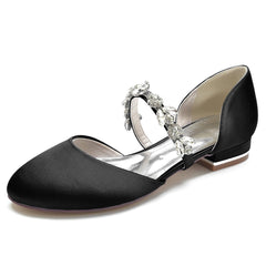 Flat Heel 2.5cm Silk-Like Shoes CK0289 - COCOMELODY