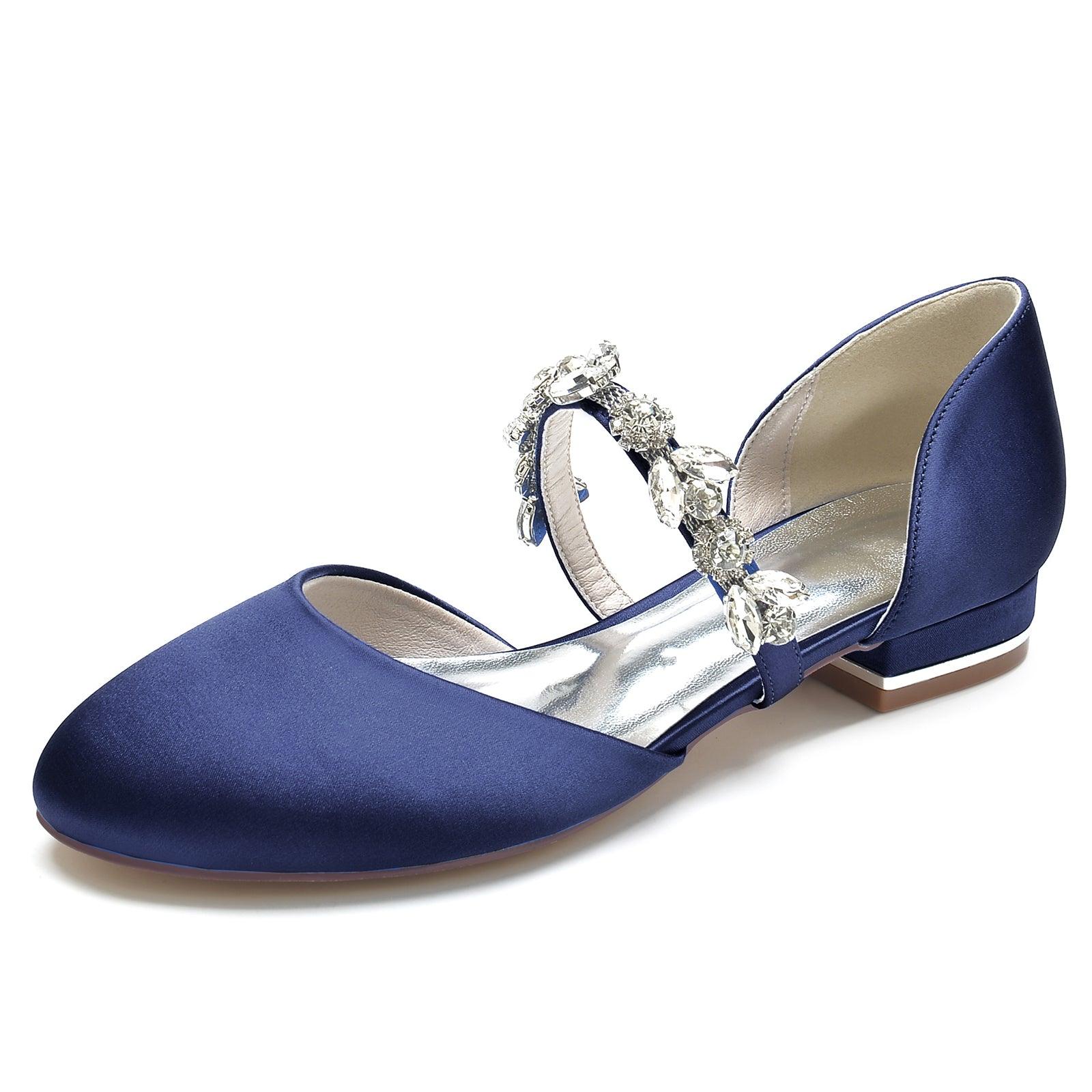 Flat Heel 2.5cm Silk-Like Shoes CK0289 - COCOMELODY