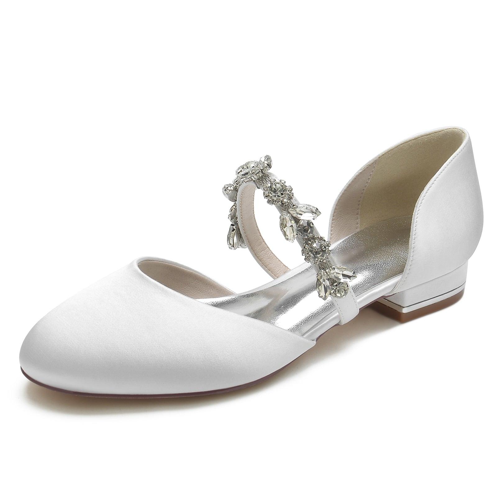 Flat Heel 2.5cm Silk-Like Shoes CK0289 - COCOMELODY