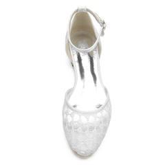 Flat Heel 2.5cm Tulle Shoes CK0290 - COCOMELODY