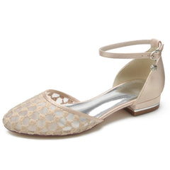 Flat Heel 2.5cm Tulle Shoes CK0290 - COCOMELODY