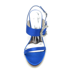 Stiletto Heel 9.5cm Silk-Like Shoes CK0336 - COCOMELODY