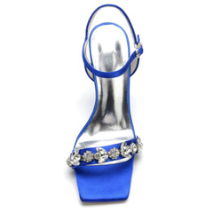 Stiletto Heel 9.5cm Silk-Like Shoes CK0344 - COCOMELODY