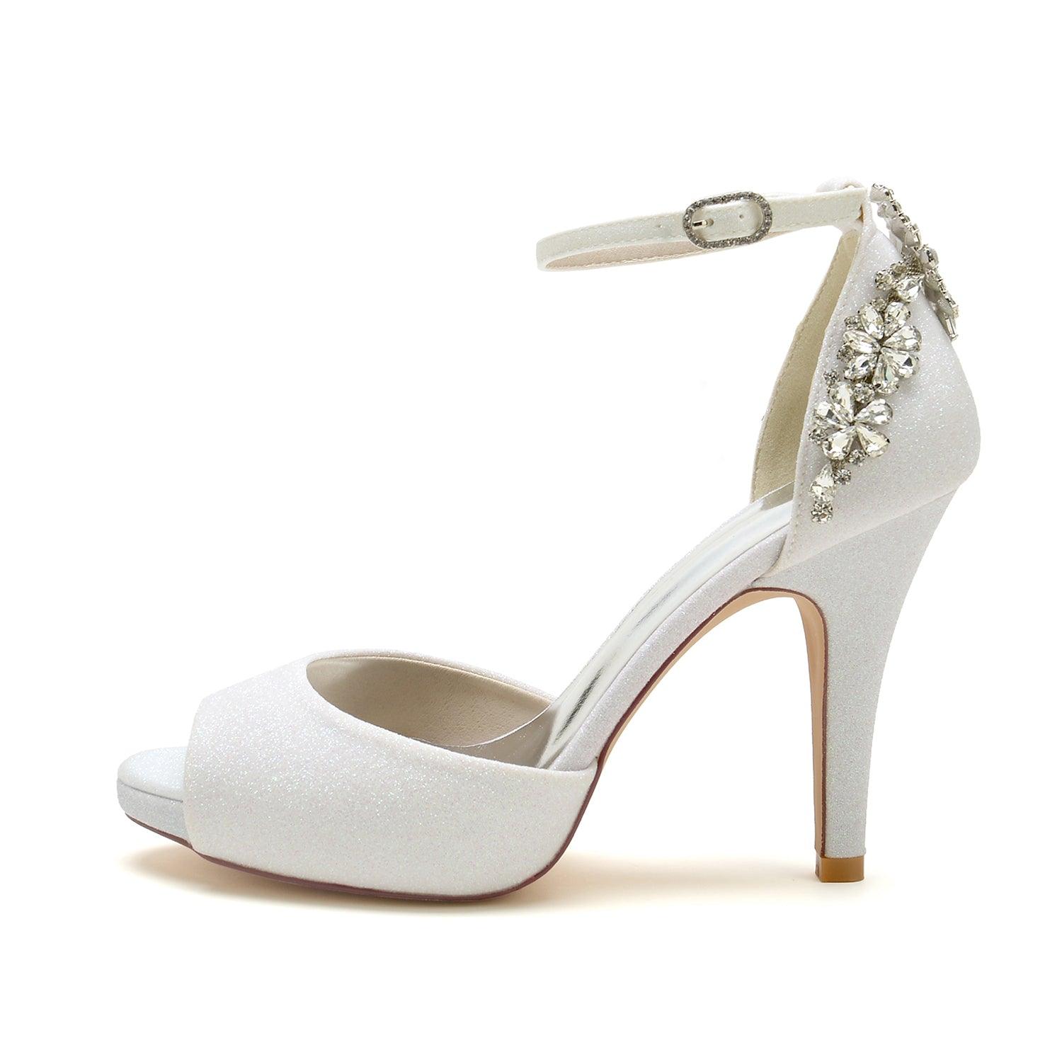 Stiletto Heel 10cm Glitter Shoes CK0351 - COCOMELODY