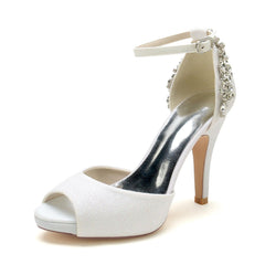 Stiletto Heel 10cm Glitter Shoes CK0351 - COCOMELODY