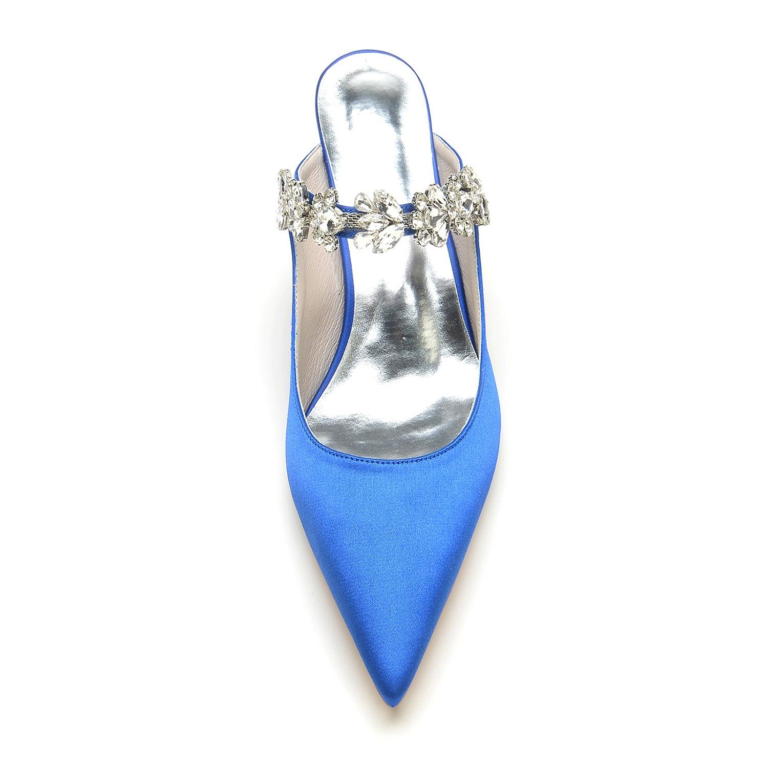 Stiletto Heel 6cm Silk-Like Shoes CK0360 - COCOMELODY