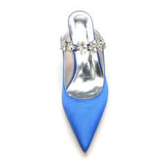 Stiletto Heel 6cm Silk-Like Shoes CK0360 - COCOMELODY