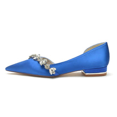 Flat Heel 2.5cm Silk-Like Shoes CK0361 - COCOMELODY