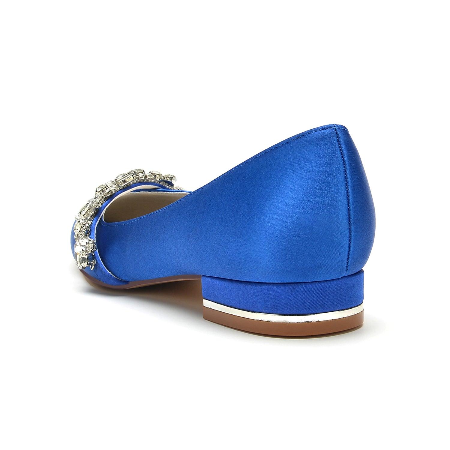 Flat Heel 2.5cm Silk-Like Shoes CK0361 - COCOMELODY