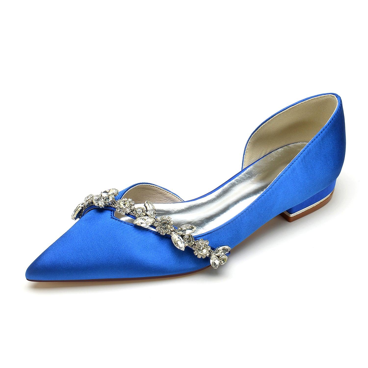 Flat Heel 2.5cm Silk-Like Shoes CK0361 - COCOMELODY