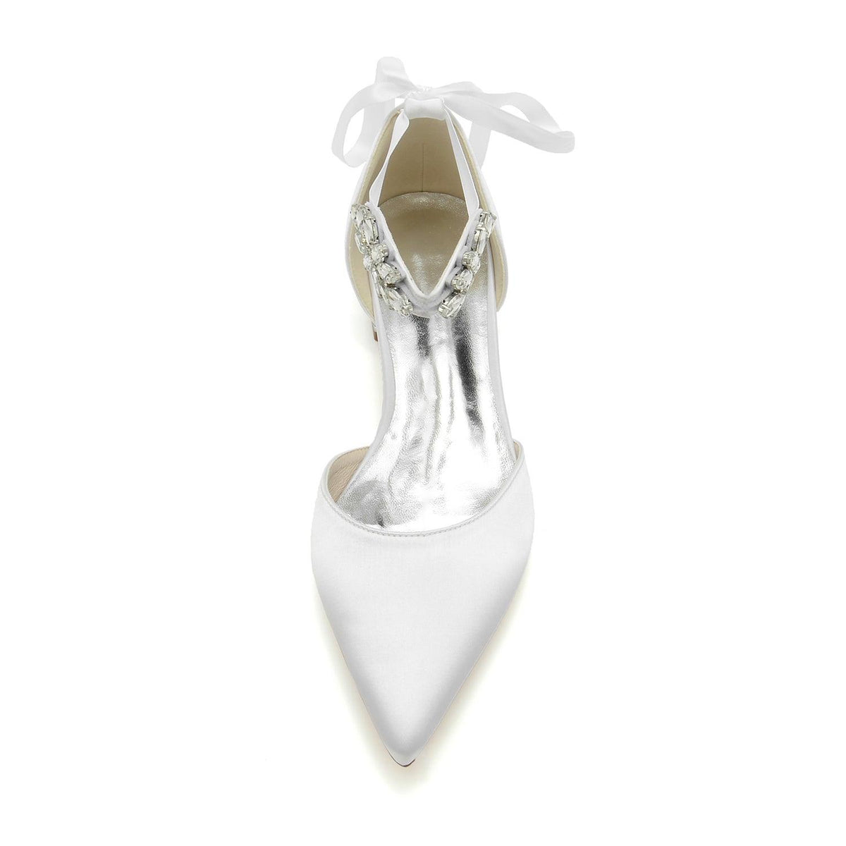 Flat Heel 2.5cm Silk-Like Shoes CK0364 - COCOMELODY