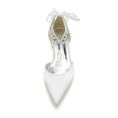 Flat Heel 2.5cm Silk-Like Shoes CK0364 - COCOMELODY