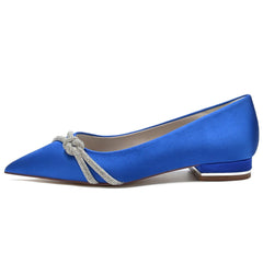 Flat Heel 2.5cm Silk-Like Shoes CK0366 - COCOMELODY