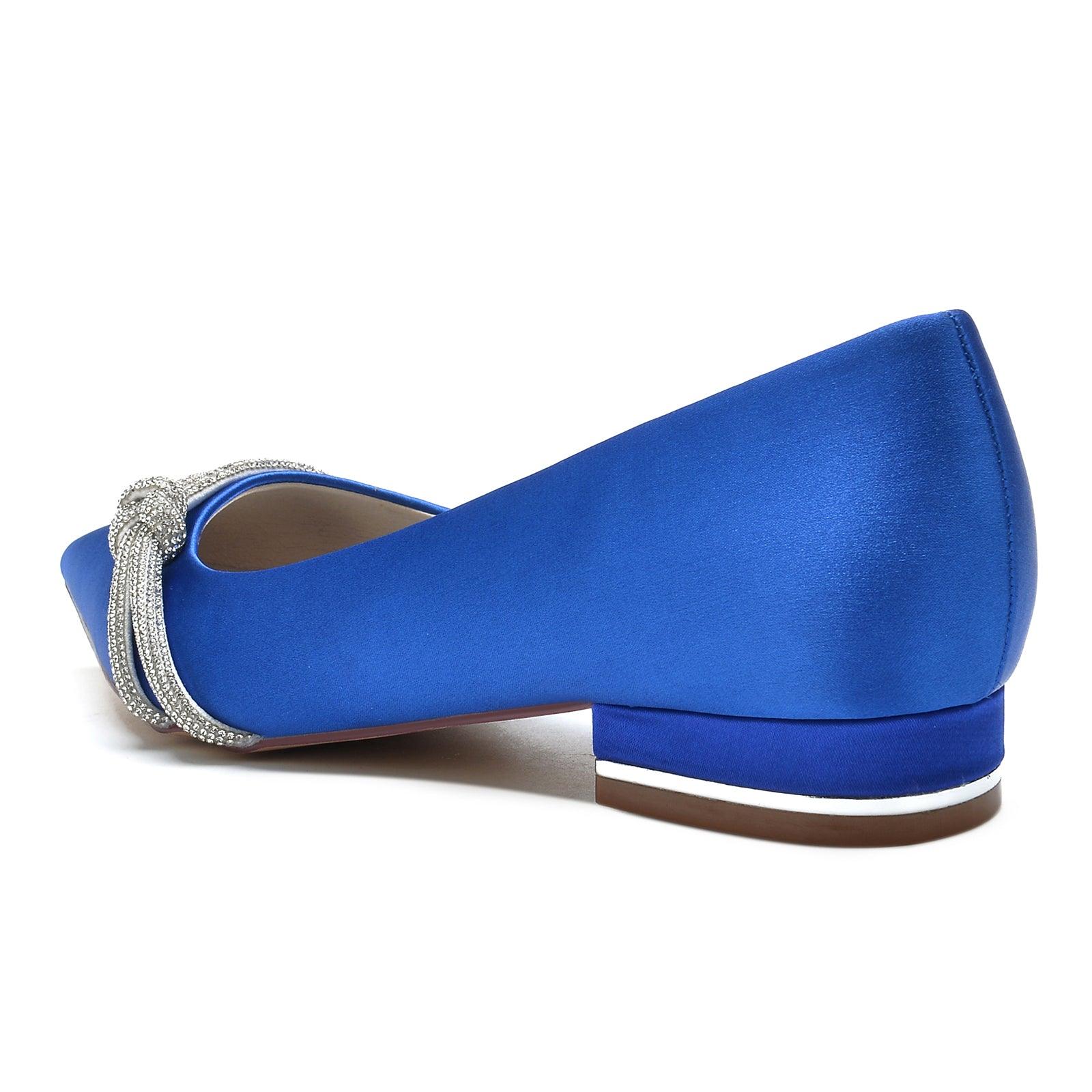 Flat Heel 2.5cm Silk-Like Shoes CK0366 - COCOMELODY